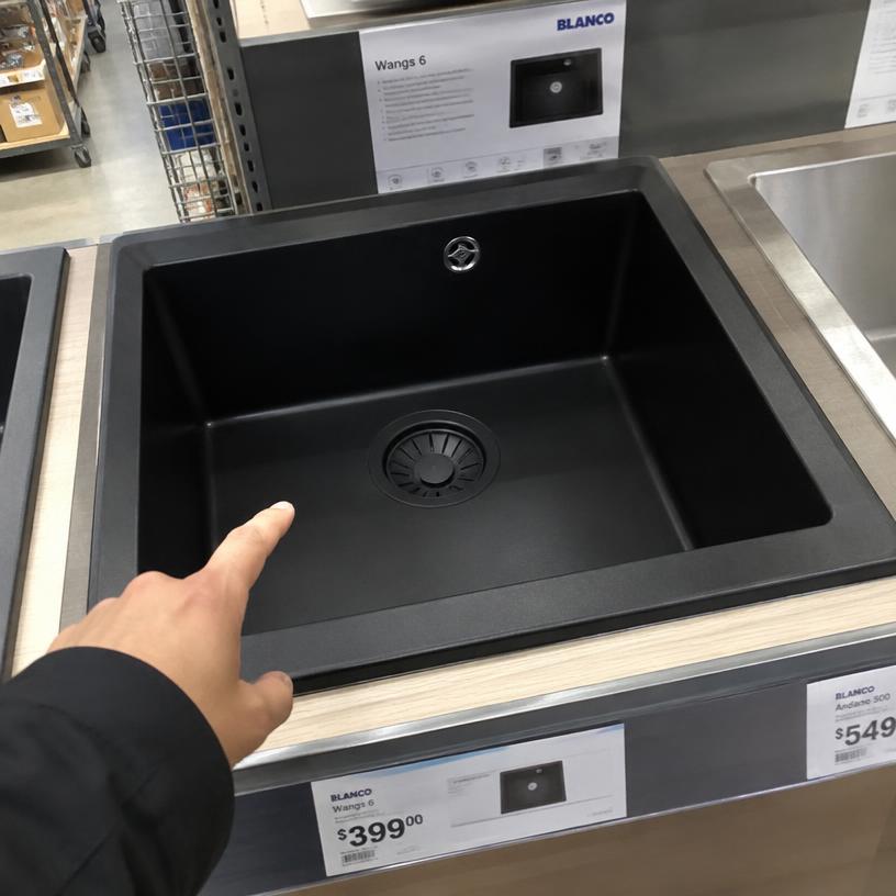 Sink ya jikoni (Black)